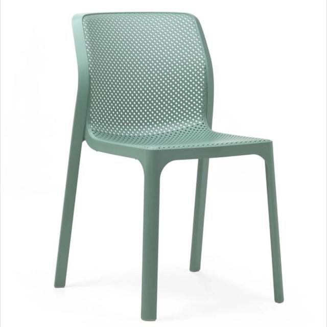 Bit Stackable Side Chair, Willow