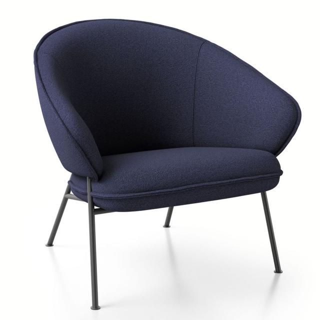 Wolfgang Lounge Chair, Metal Legs 