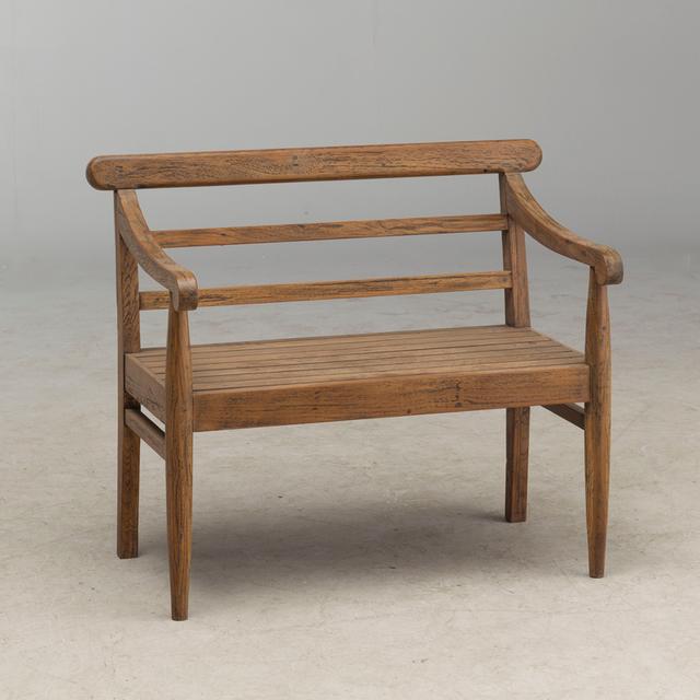 Teak Waiting Room Bench - small