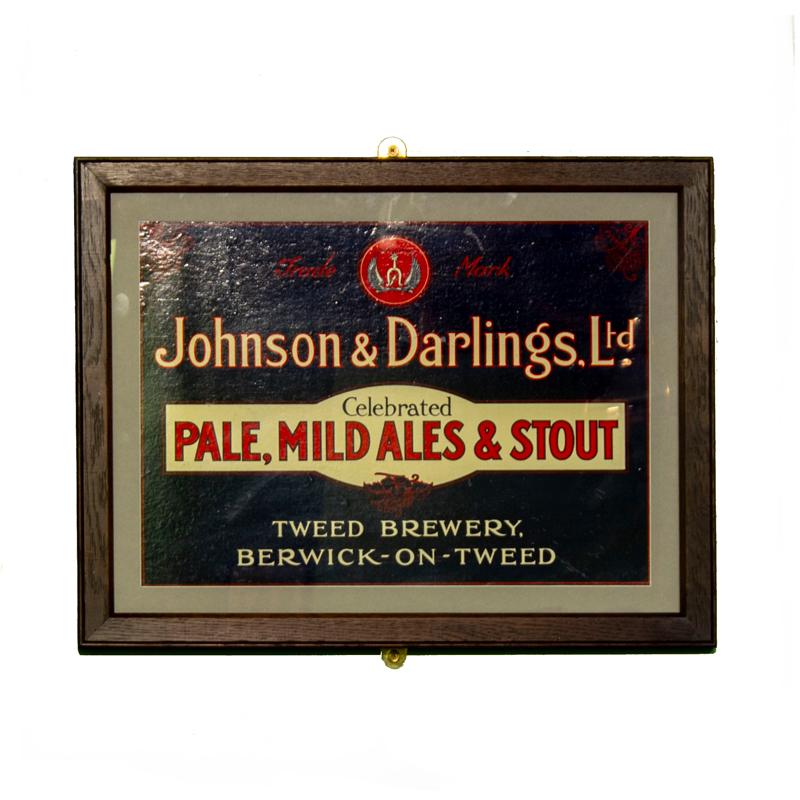 Original Brewery Showcard