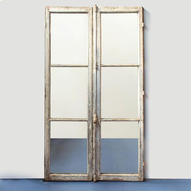 French Window Frame Mirror