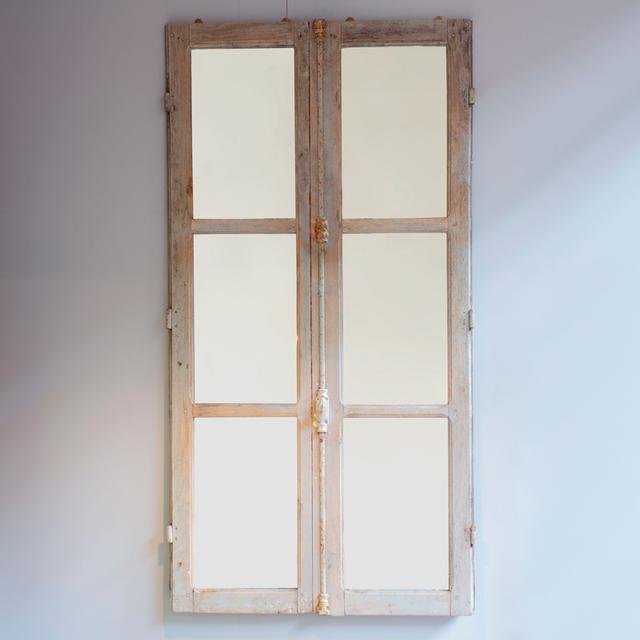 French Window Frame Mirror