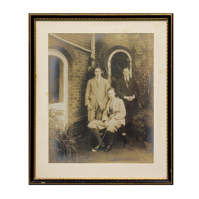 Framed Golf Sepia Print