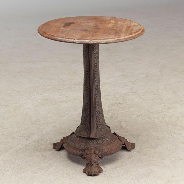 Antique bistro table