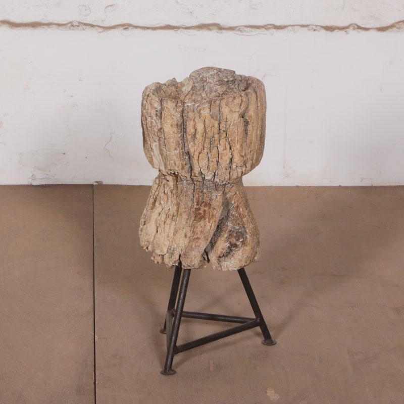 19th Century Wooden vase 