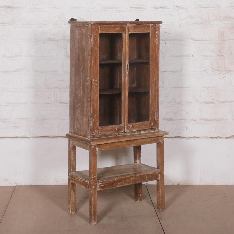 Teak Display Cabinet