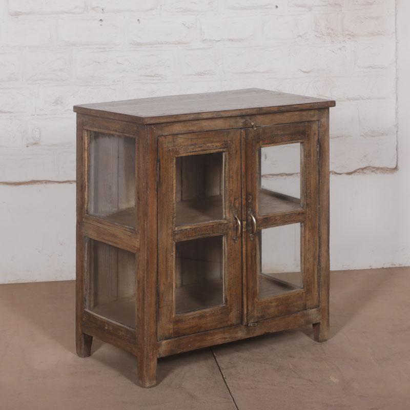 Teak shop cabinet
