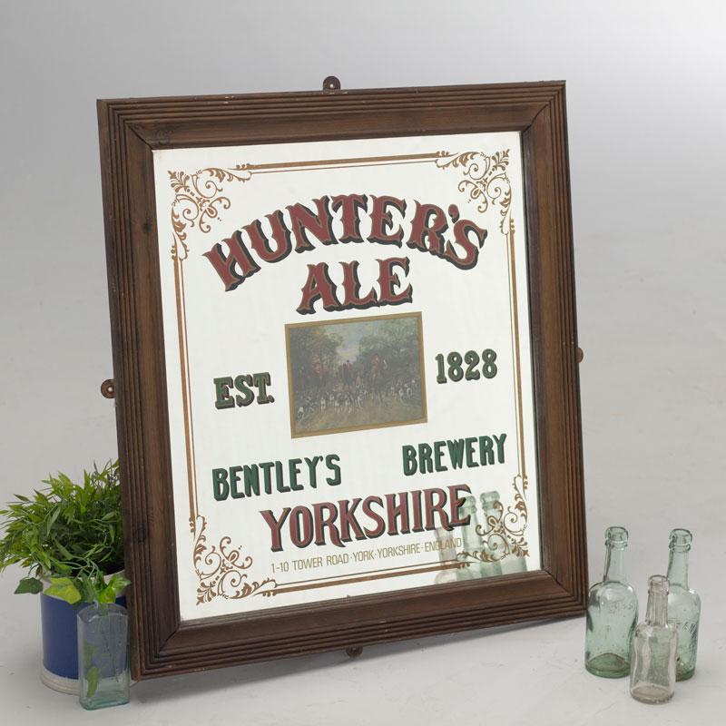Hunter's Ales Pub Mirror
