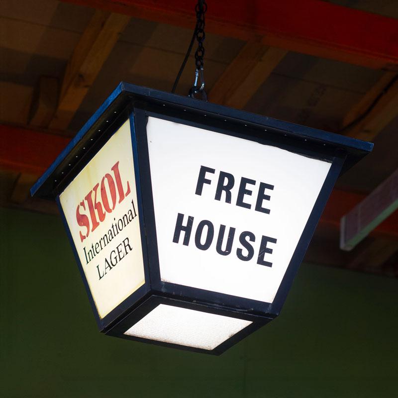 Skol Lager Pub Lantern