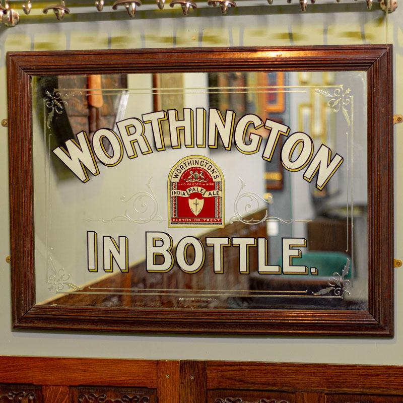 Worthington Pale Ale Pub Mirror
