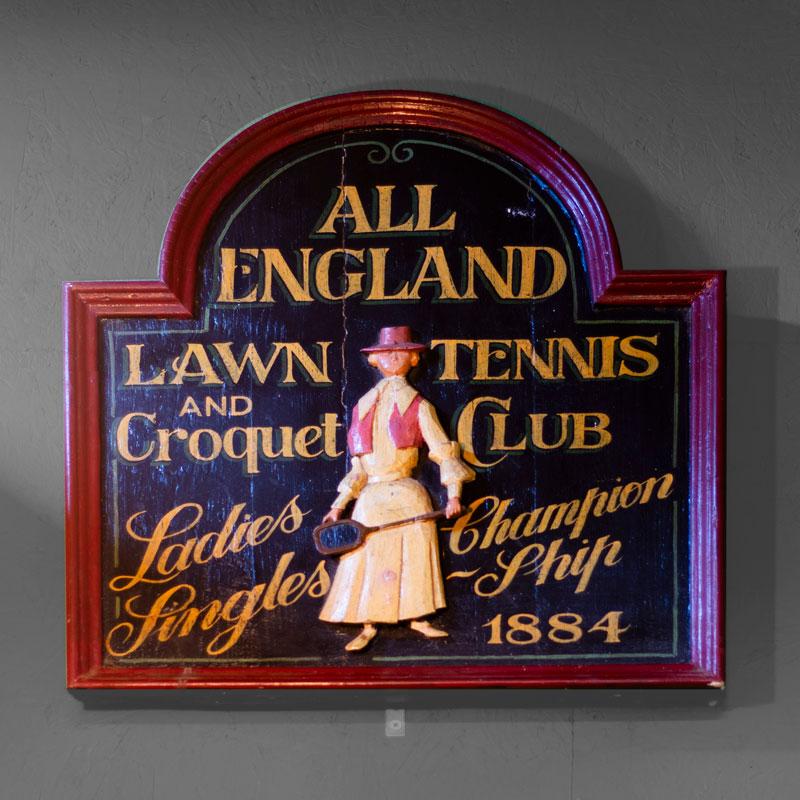 Tennis Pub Sign