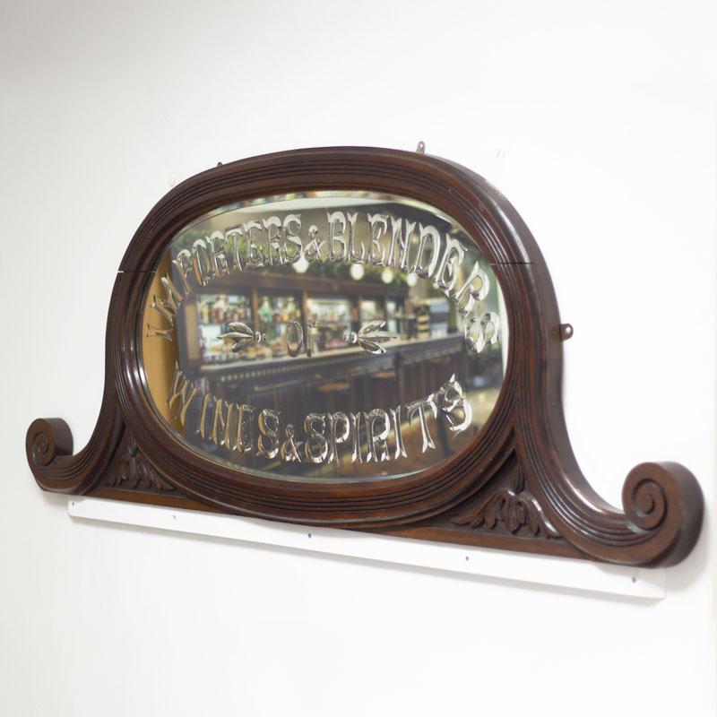 Edwardian Pub Mirror