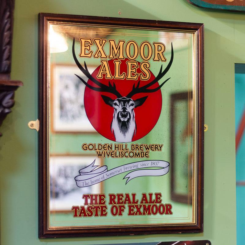 Exmoor Ales Pub Mirror