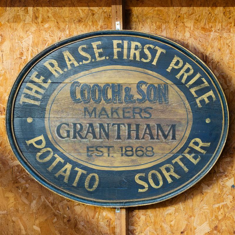 Timber Potato Trade Sign