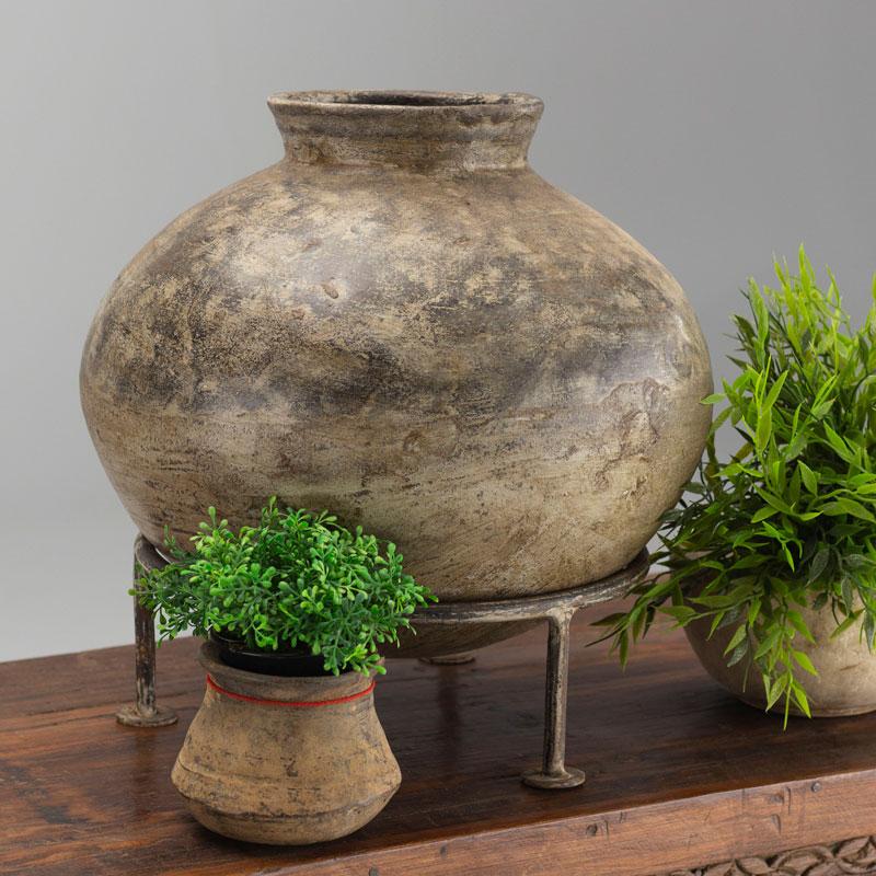 Antique Clay Water Vase