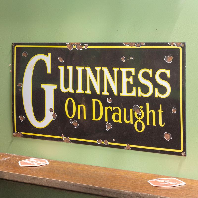 Guinness Enamel sign