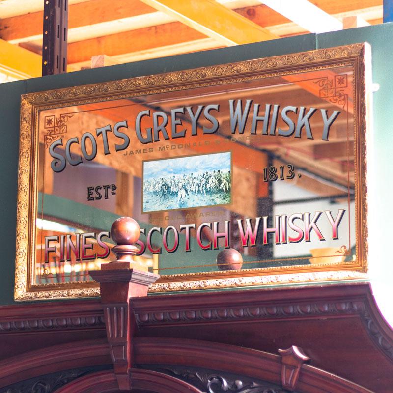 Scots Grey Whisky mirror