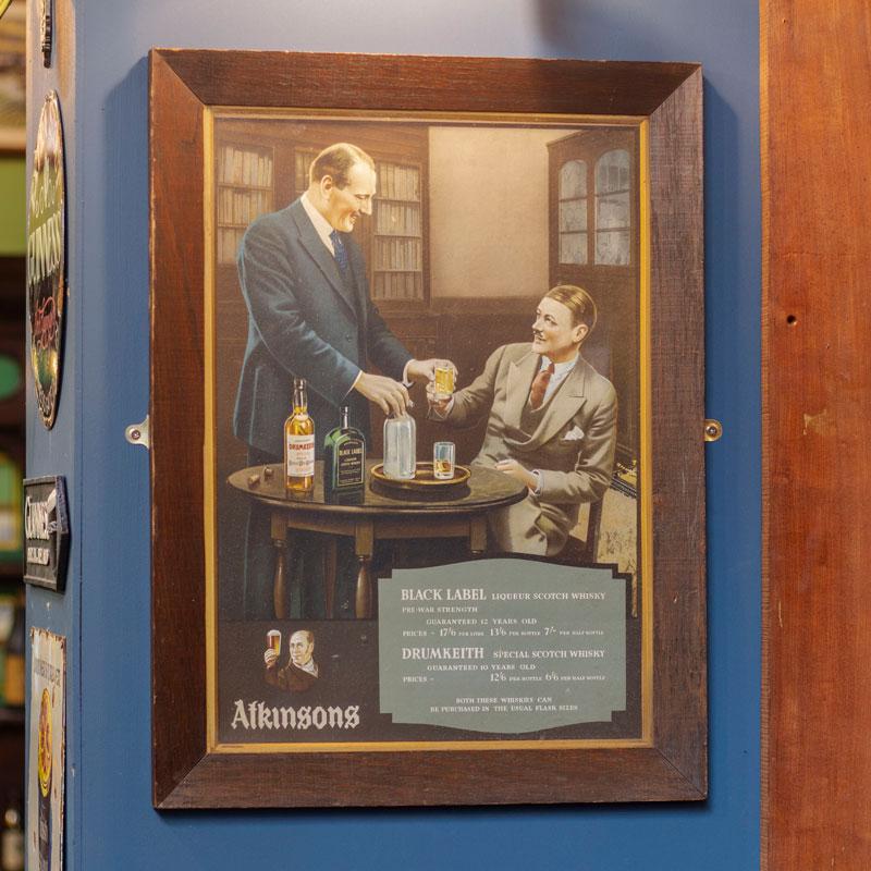 Atkinsons Framed Advert