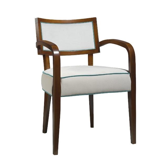Chicago Armchair, Upholstered Seat and Back