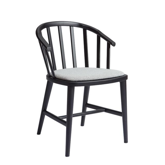 Pantelleria Side Chair, Upholstered Seat