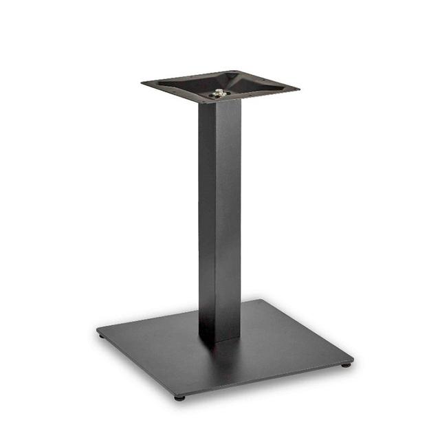 Profile Square Large Poseur Table Base In Black