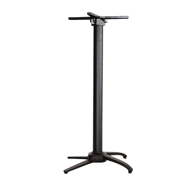 NOROCK™ Terrace Poseur Table Base, Black, Height 1080 mm, Footprint 680 mm Dia