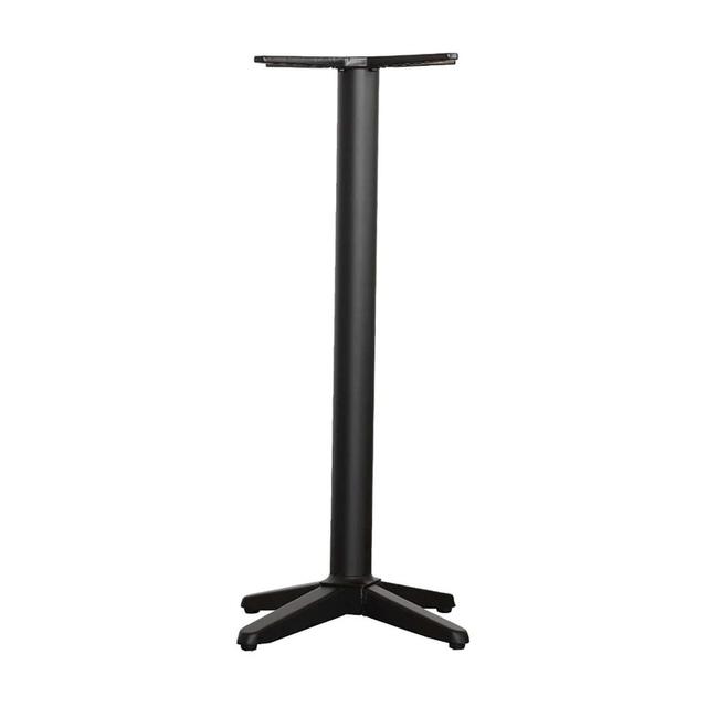 NOROCK™ Trail Poseur Table Base, 22 Inch, Black, Height 1080 mm, Footprint 560 mm Dia 