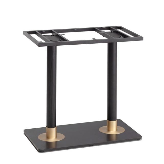 Duetti steel table base rectangle