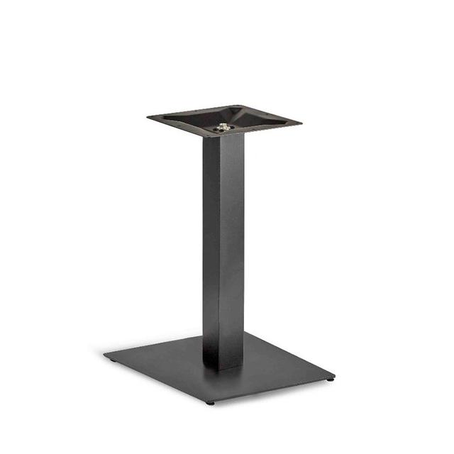 Profile Square Small Dining Table Base In Black