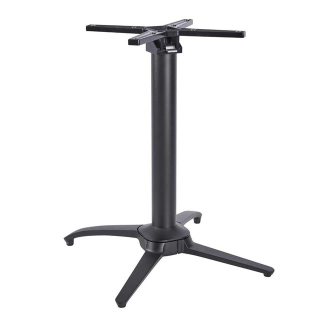 NOROCK™ Sol Poseur Table Base 17 Inch, Black, Height 1080 mm, Footprint 430 mm Dia