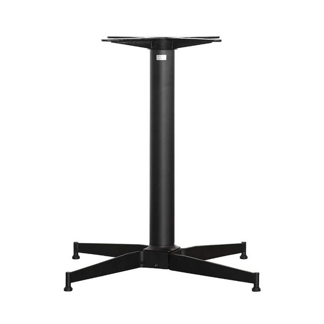 NOROCK™ Parkway Dining Table Base, 30 Inch, Black, Height 715 mm, Footprint 760 mm Dia