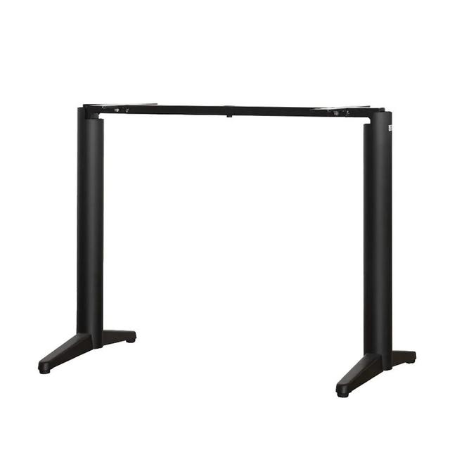 NOROCK™ Trail T-Base Dining, Black, Height 715 mm, Footprint 560 x 915 mm