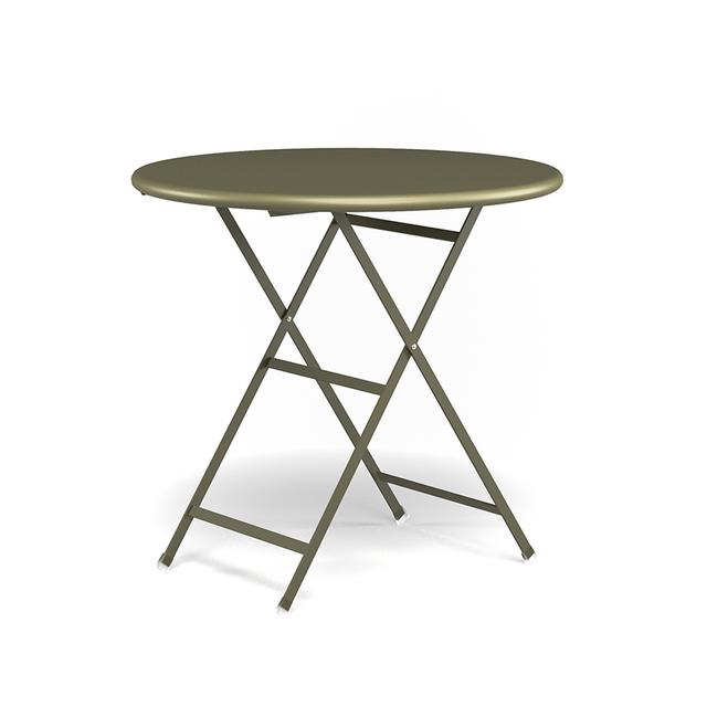 Arc En Ciel Folding Table, 800 mm Dia