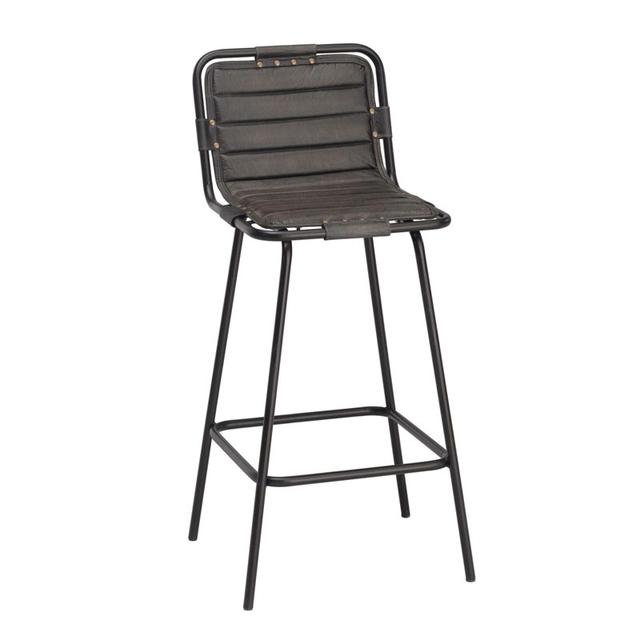 Delta Bar Stool in Vintage Black