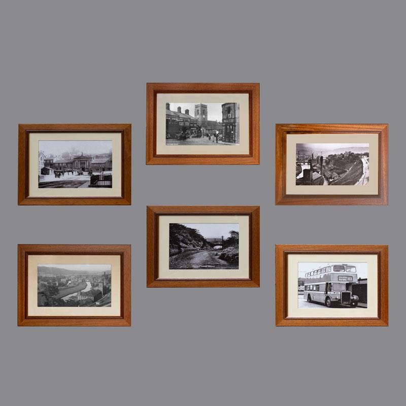 Set of 6 local vintage prints
