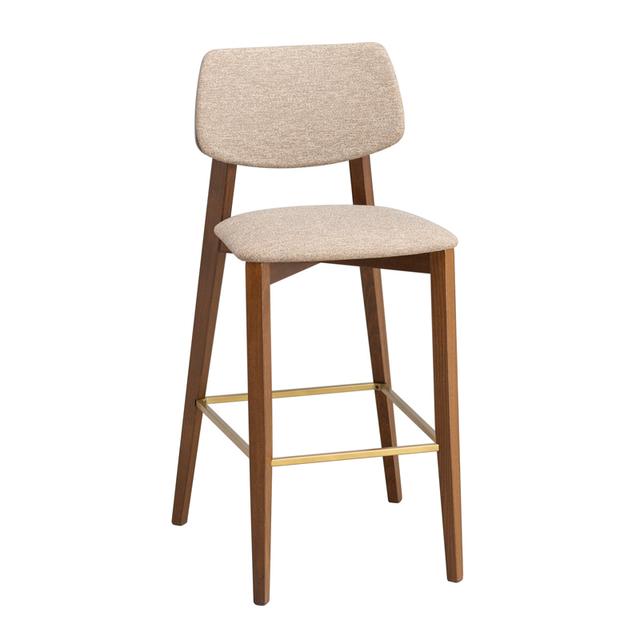 Alma Bar Stool Upholstered Seat And Back