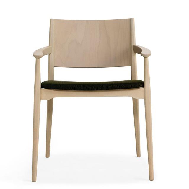 Blazer Armchair, Upholstered Seat
