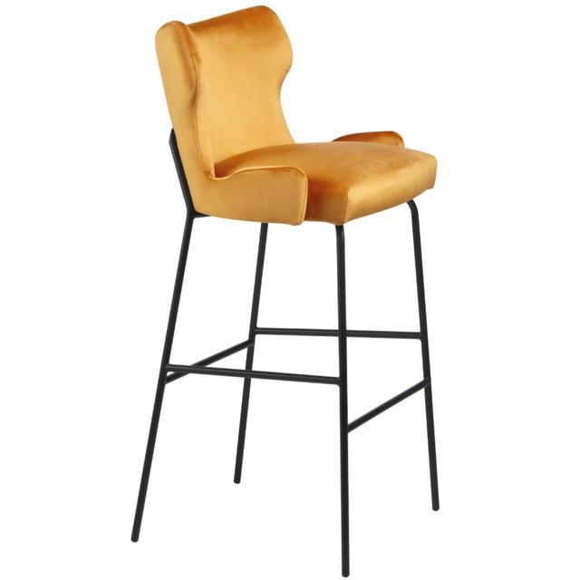 Gent Bar Stool, Metal Legs 