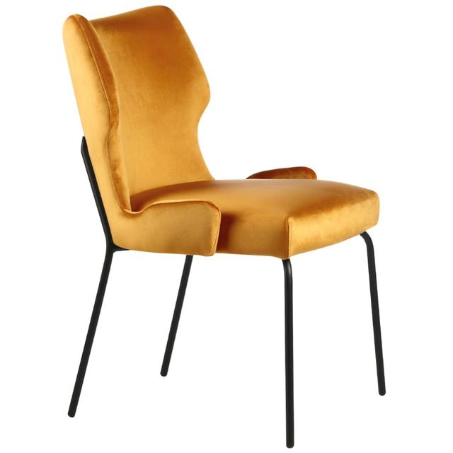Gent Side Chair, Metal Legs  