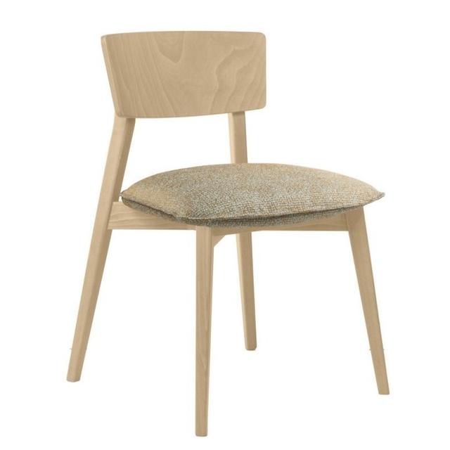 Hellen Soft Stackable Side Chair, Upholstered Seat 