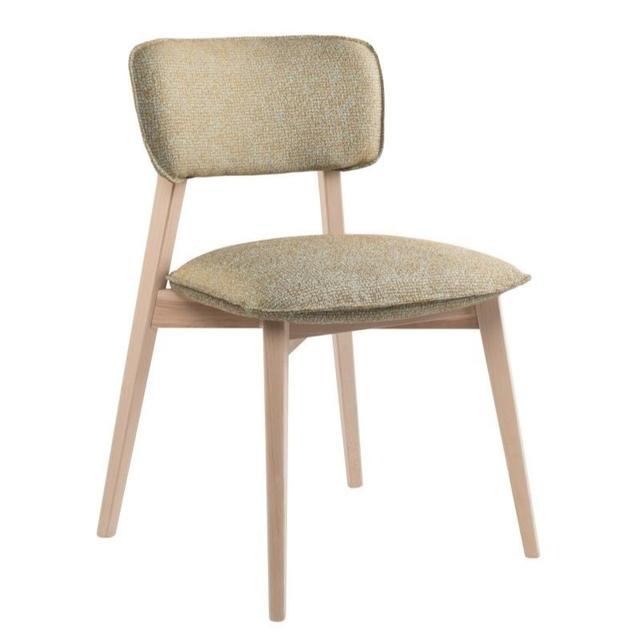 Hellen Soft Stackable Side Chair, Fully Upholstered 