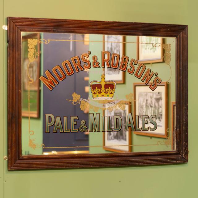 Moors And Robson's Pub Mirror
