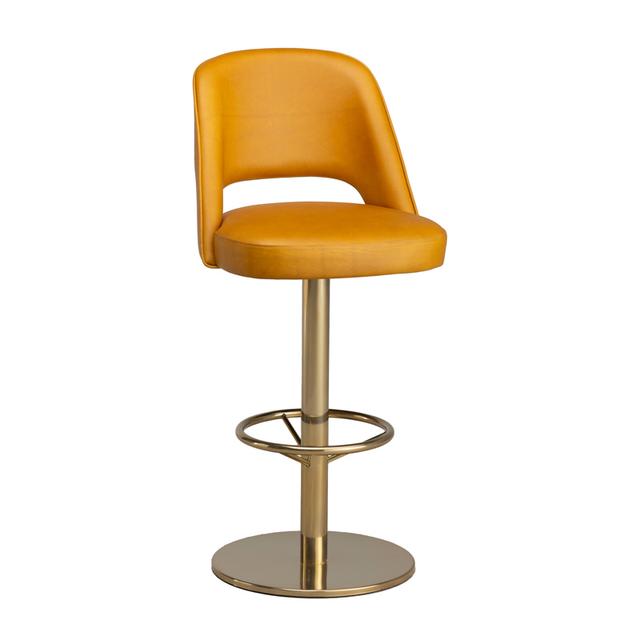 Amelia Bar Stool, Metal Base