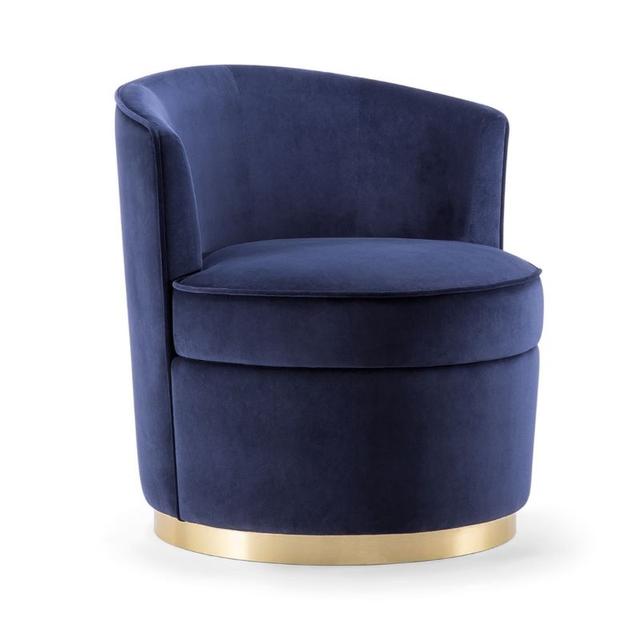 Lilian Lounge Chair, Swivel Base