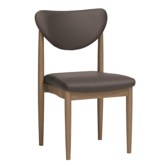 Pia Stackable Side Chair, Upholstered Seat and Back 
