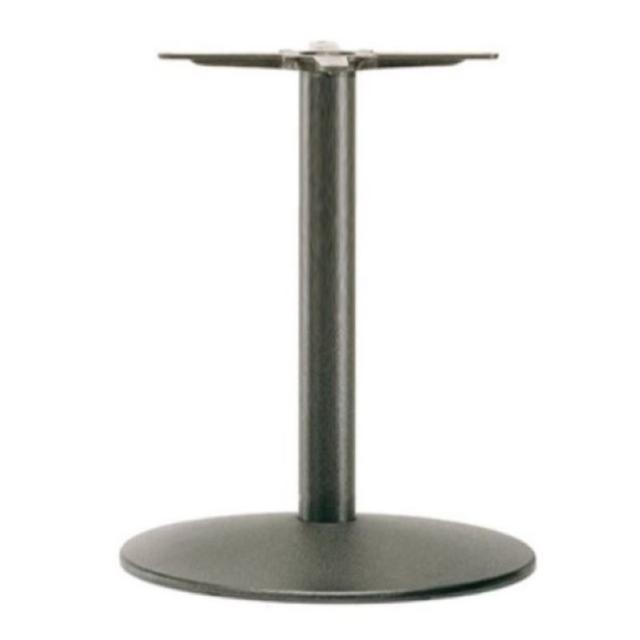 Tonda 4550 Table Base, Black Cast Iron
