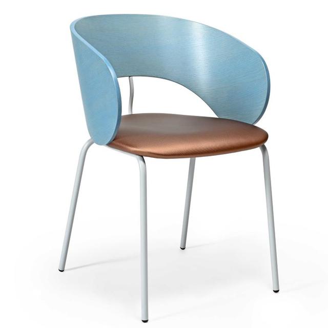 Carl Armchair, Upholstered Seat 