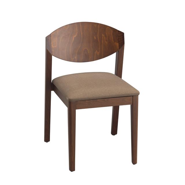 Freja Side Chair, Upholstered Seat