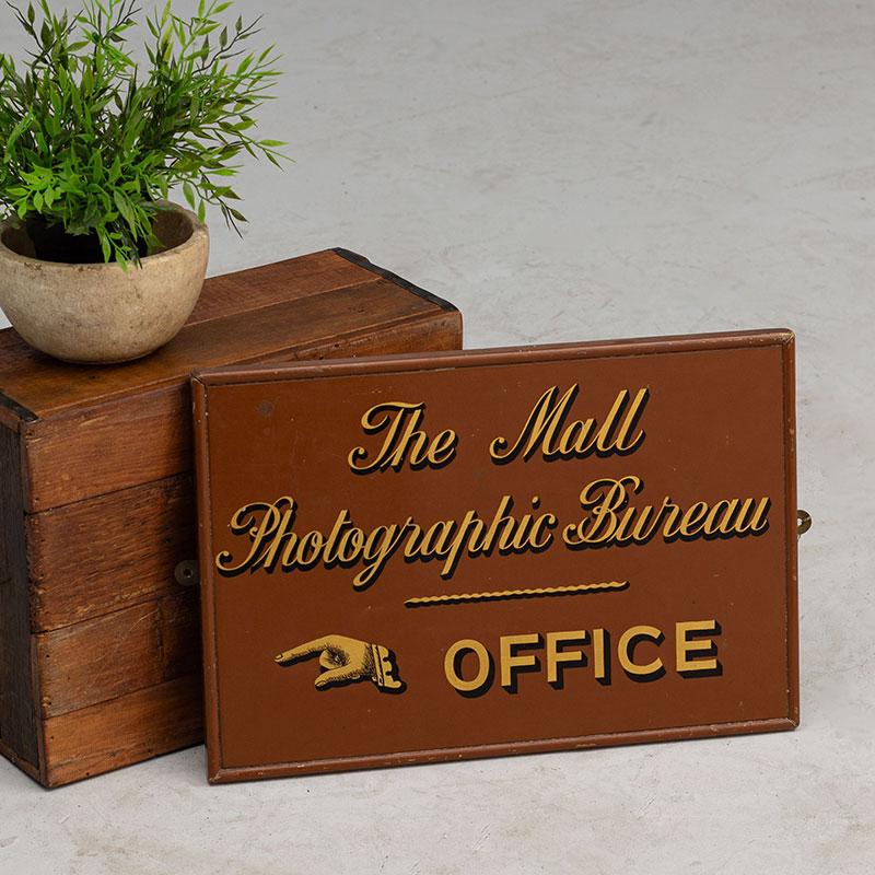 Photographic Bureau sign