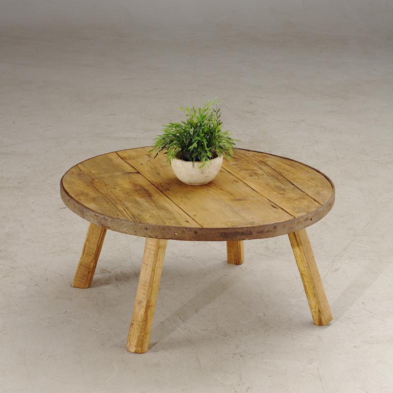 Iron Rim Coffee Table